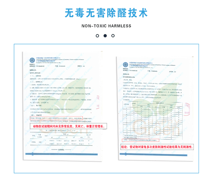 無毒無害除醛技術