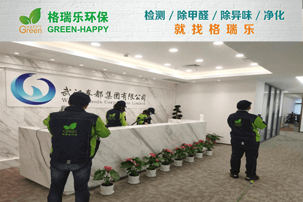 進(jìn)口設(shè)備＋專研配方！武漢除甲醛效果說話！