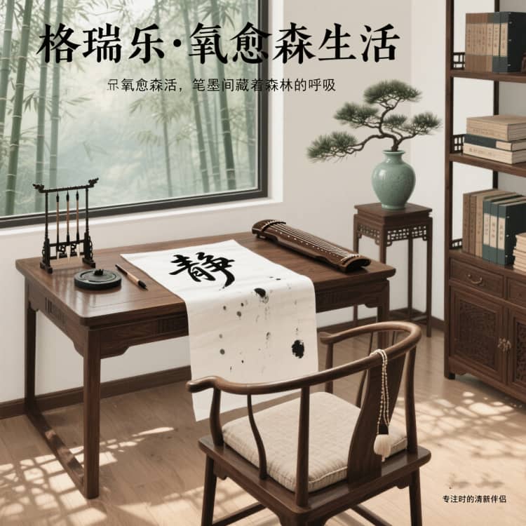 格瑞樂(lè)負(fù)氧離子，書(shū)房的 “情緒穩(wěn)定劑”