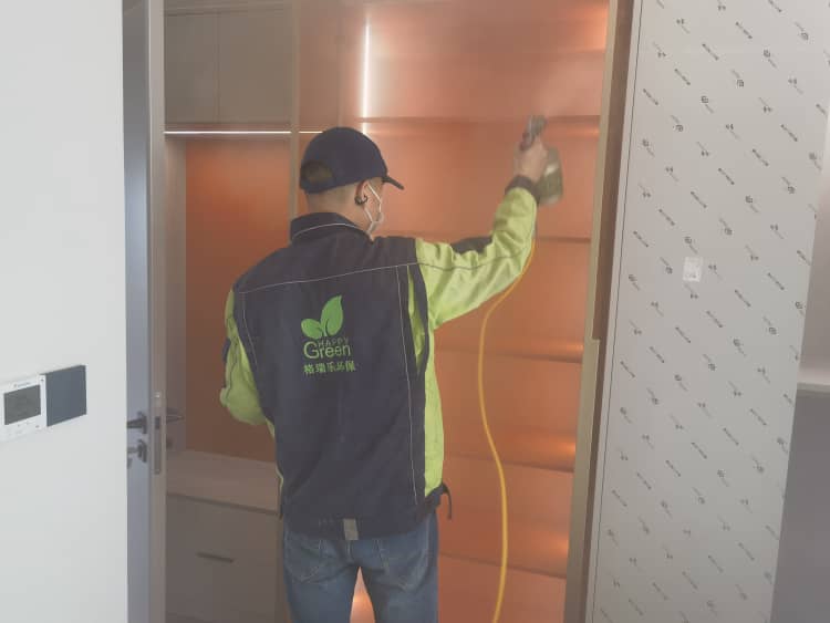 蔡甸除甲醛：格瑞樂(lè)蠻扎實(shí)！