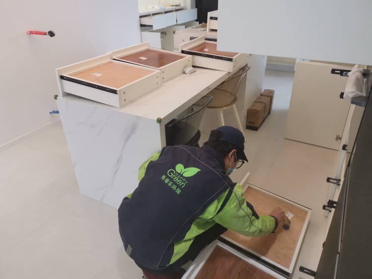 蔡甸除甲醛：格瑞樂(lè)蠻扎實(shí)！